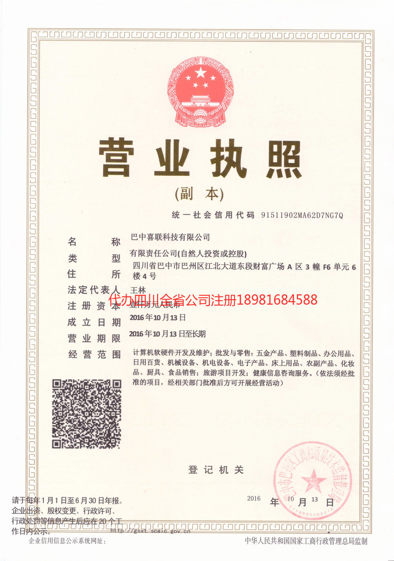 吉林吉林喜联科技有限公司